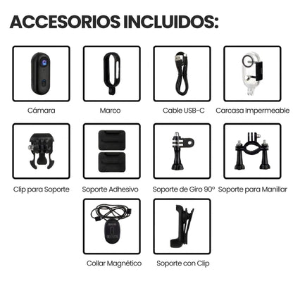 FlexiGadgets™ - Camara de Acción 4K